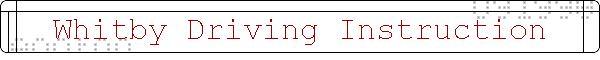 Whitby Driving Instruction